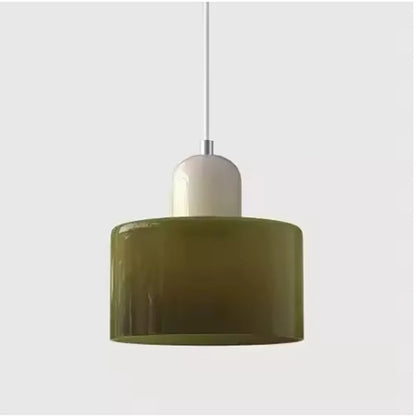 Nordic Modern Glass Bedroom Bedside Long Line Small Chandelier Restaurant Bar Chandelier Simple Lighting Atmosphere Lamp E27