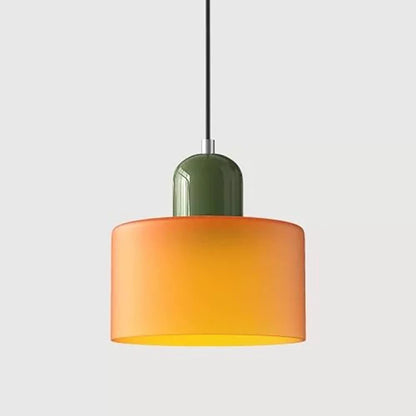 Nordic Modern Glass Bedroom Bedside Long Line Small Chandelier Restaurant Bar Chandelier Simple Lighting Atmosphere Lamp E27