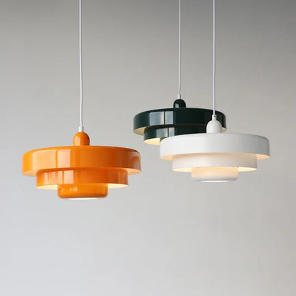 Medieval Retro LED Pendant Light Restaurant Nordic Home Decoration Ceiling Orange Pendant Light Coffee Shop Bar Hotel Lighting