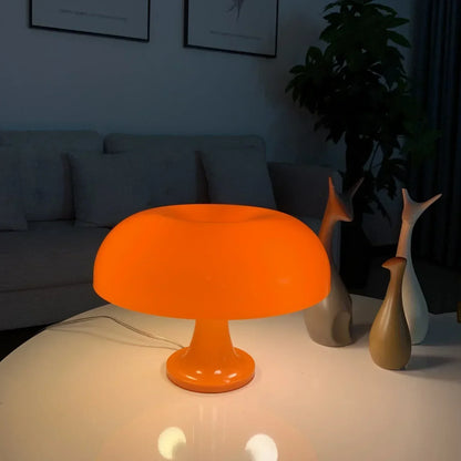 Retro Orange Table Lamp – Adjustable Ambient Light