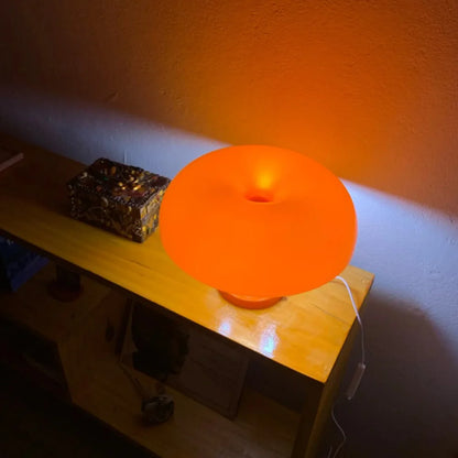 Led Mushroom Table Lamp Touch Dimming Minimalist Night Light Bedside Lamp Acrylic Side Table Lamps for Korean Room Decor Lamp