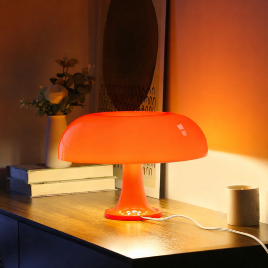 Modern Ambiance Mushroom Light Hotel Bedroom Ambiance Light Mushroom Night Light Touch Adjustable Mushroom Light (orange)