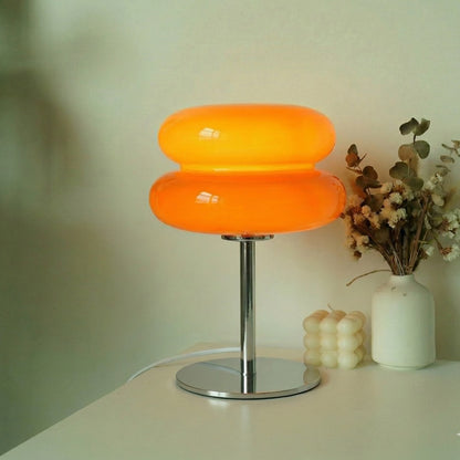 Macaron Glass Table Lamp - Soft 3-Tone Dimmable Glass Light