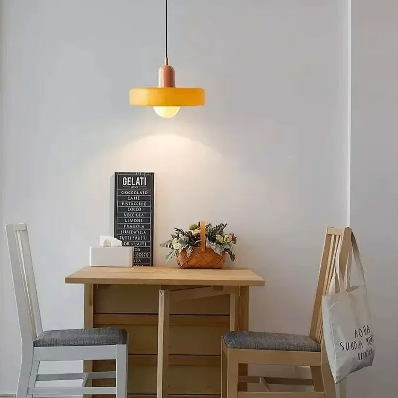 Nordic Retro Glass Pendant Lamp