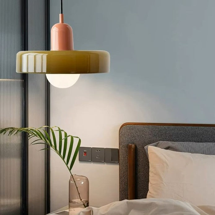 Nordic Retro Glass Pendant Lamp