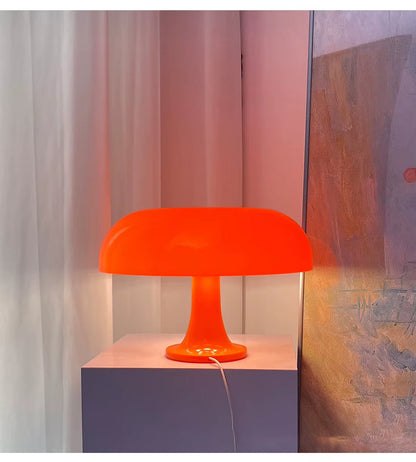 Retro Orange Table Lamp – Adjustable Ambient Light