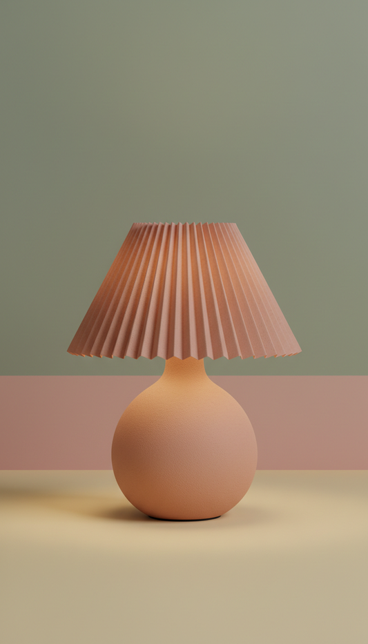 Terracotta Blush Table Lamp