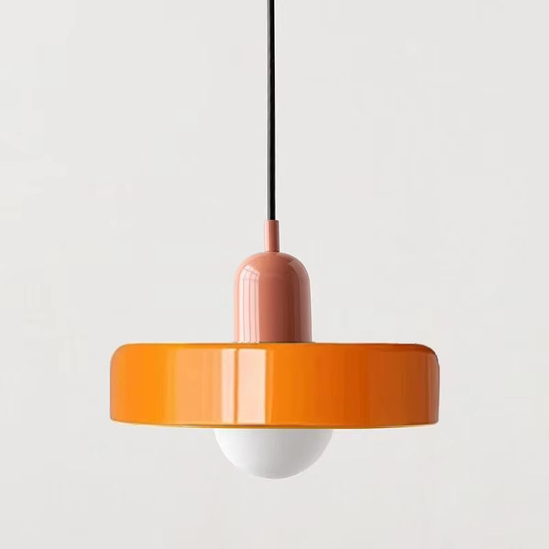 Nordic Retro Glass Pendant Lamps Indoor E27 LED Chandelier Living Room Dining Room Bedroom Kitchen Decorative Lights Fixture