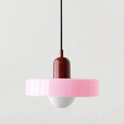 Nordic Retro Glass Pendant Lamps Indoor E27 LED Chandelier Living Room Dining Room Bedroom Kitchen Decorative Lights Fixture