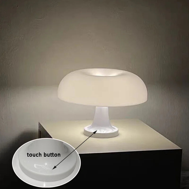Retro Orange Table Lamp – Adjustable Ambient Light