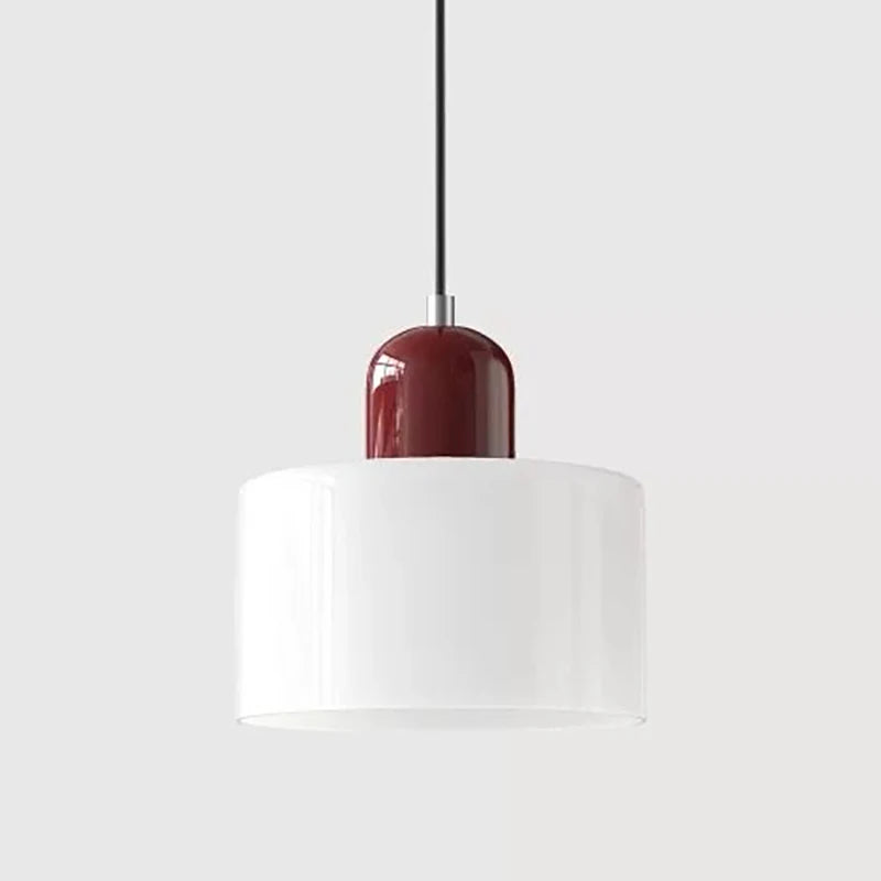 Nordic Modern Glass Bedroom Bedside Long Line Small Chandelier Restaurant Bar Chandelier Simple Lighting Atmosphere Lamp E27