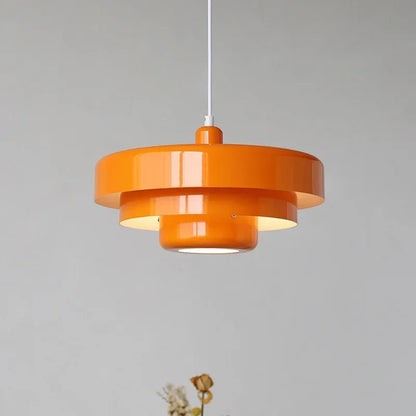 Medieval Retro LED Pendant Light Restaurant Nordic Home Decoration Ceiling Orange Pendant Light Coffee Shop Bar Hotel Lighting