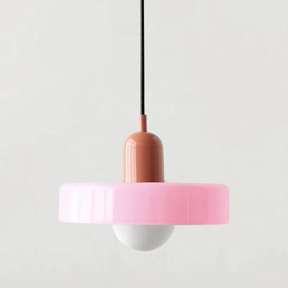 Nordic Retro Glass Pendant Lamps Indoor E27 LED Chandelier Living Room Dining Room Bedroom Kitchen Decorative Lights Fixture