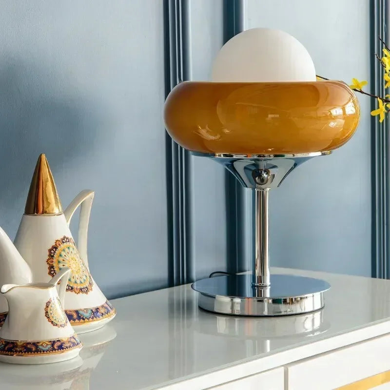 Bauhaus Glass Floor Lamp