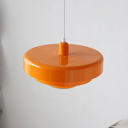 Medieval Retro LED Pendant Light Restaurant Nordic Home Decoration Ceiling Orange Pendant Light Coffee Shop Bar Hotel Lighting