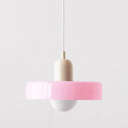 Nordic Retro Glass Pendant Lamps Indoor E27 LED Chandelier Living Room Dining Room Bedroom Kitchen Decorative Lights Fixture